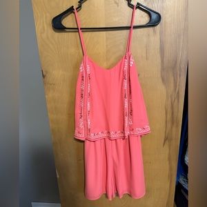 Small Pink Romper